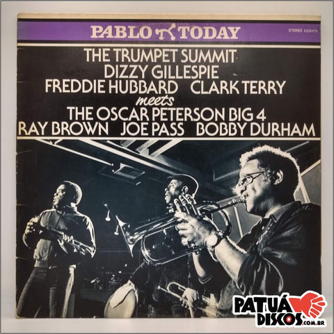 Dizzy Gillespie, Freddie Hubbard, Clark Terry Meets Oscar Peterson, The Oscar Peterson Big 4 - The Trumpet Summit Meets The Oscar Peterson Big 4 - LP