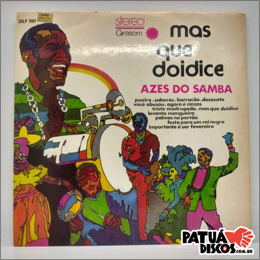 Azes do Samba - Mas Que Doidice - LP