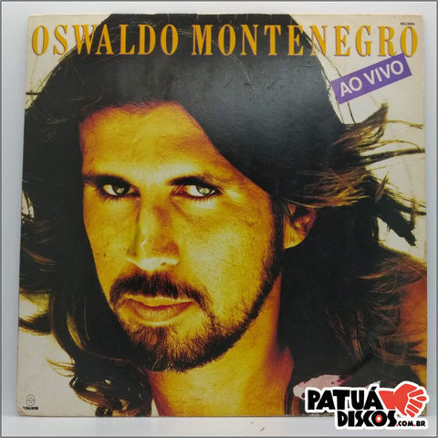 Oswaldo Montenegro - Ao Vivo - LP