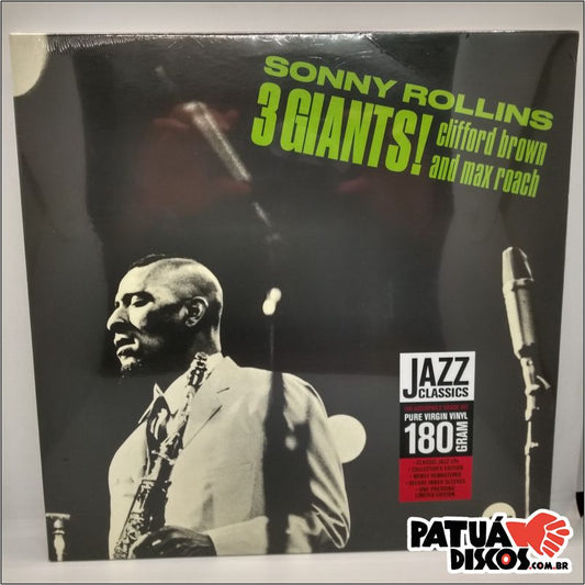 Sonny Rollins, Clifford Brown And Max Roach - 3 Giants! - LP