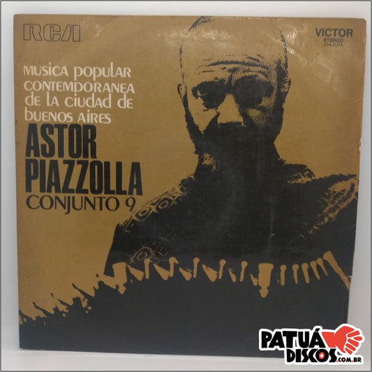 Astor Piazzolla Conjunto 9 - Musica Popular Contemporanea De La Ciudad De Buenos Aires - LP