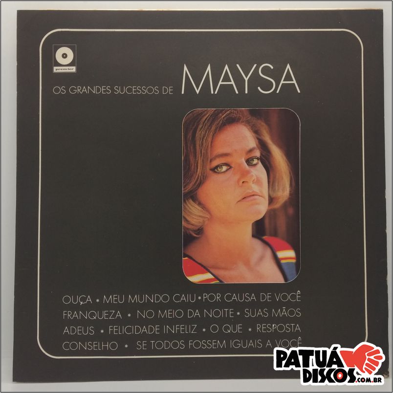 Maysa - Os Grandes Sucessos De Maysa - LP