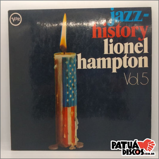 Lionel Hampton - Jazz History - Vol. 5 - LP Duplo