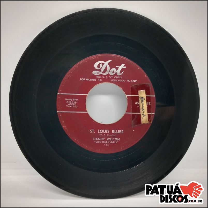 Danny Welton - St. Louis Blues / The Red Sea Of Mars - 7"