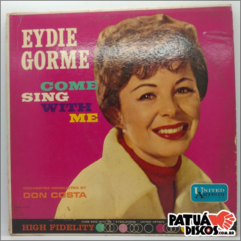 Eydie Gormé - Come Sing With Me - LP