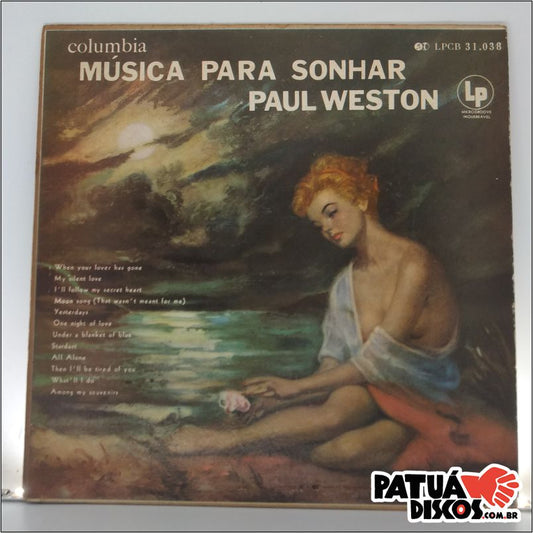 Paul Weston E Sua Orquestra - Música Para Sonhar - LP
