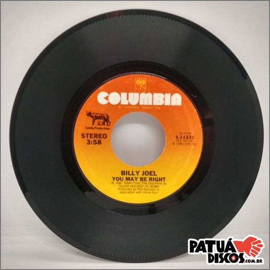 Billy Joel - You May Be Right - 7"