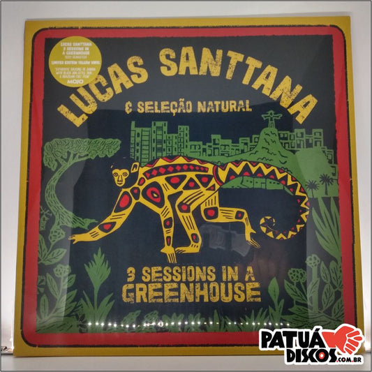 Lucas Santtana E Seleção Natural - 3 Sessions In A Greenhouse - LP