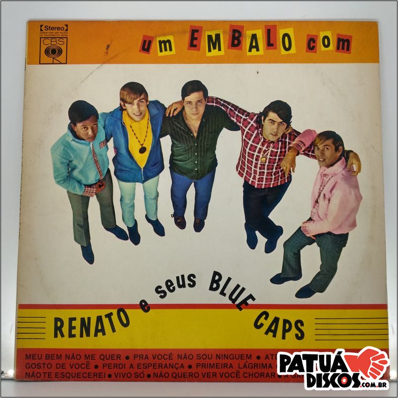 Renato E Seus Blue Caps - Um Embalo Com Renato E Seus Blue Caps - LP