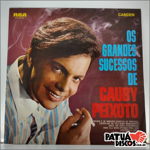 Cauby Peixoto - Os Grandes Sucessos De Cauby Peixoto - LP