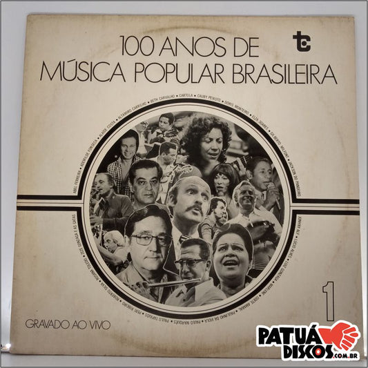 Vários Artistas - 100 Anos De Música Popular Brasileira 1 - LP