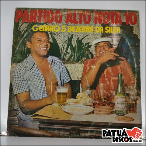 Genaro, Bezerra da Silva - Partido Alto Nota 10 - LP