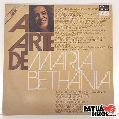 Maria Bethânia - A Arte De Maria Bethânia - LP