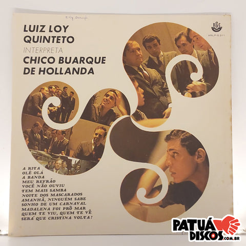 Luiz Loy Quinteto - Interpreta Chico Buarque De Hollanda - LP